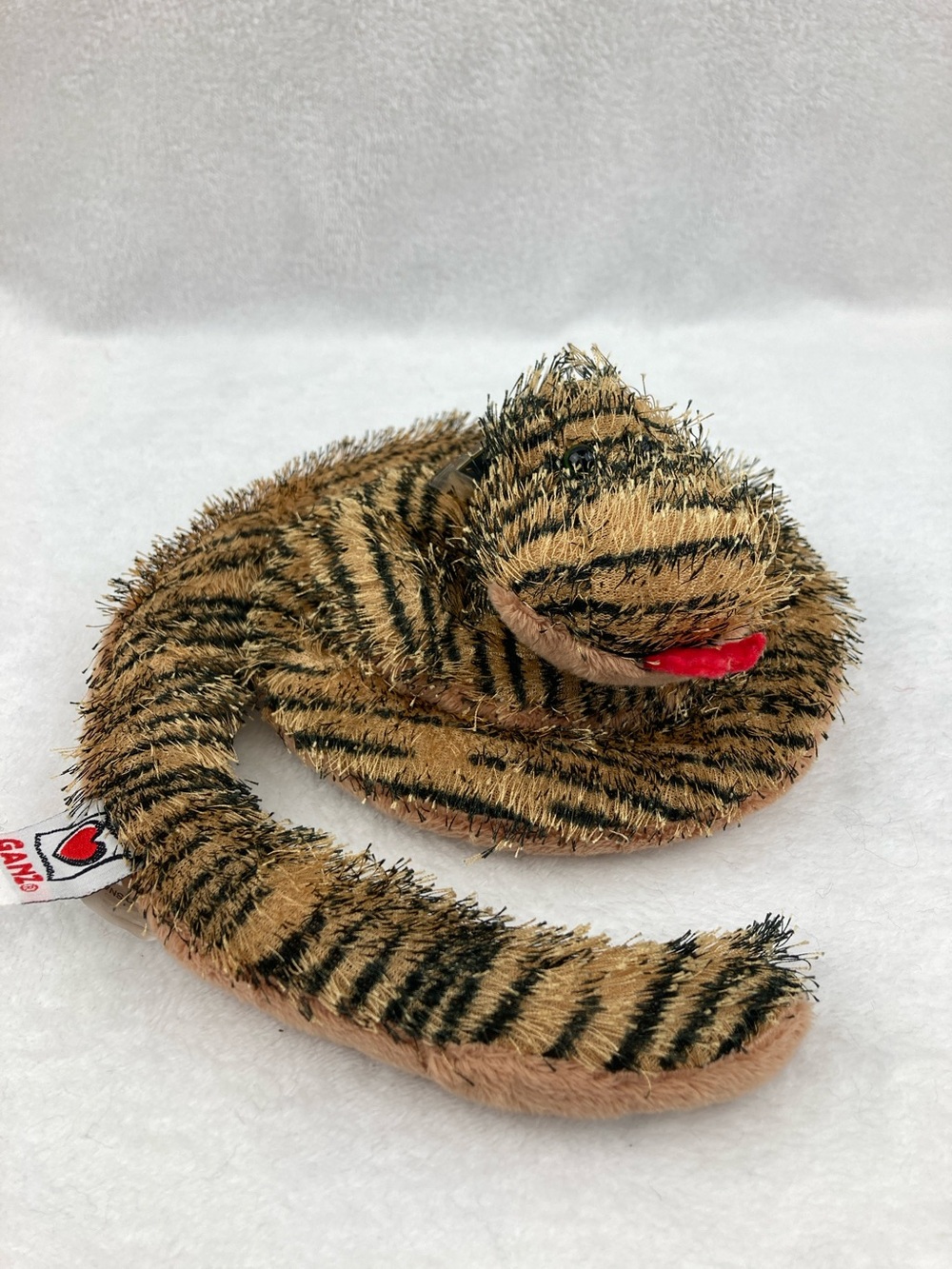 Ganz Webkins Striped Snake Plush Stuffed Animal Toy 39”